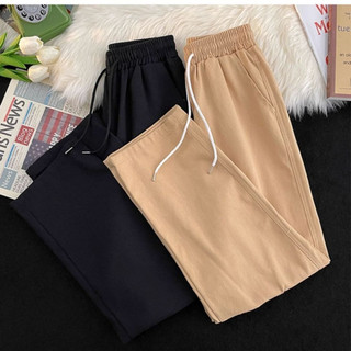 Quần Baggy Kaki Unisex Basic Ống Rộng Cạp Chun Form Quần Tây Siêu Tôn Dáng Chất Vải Mềm mại K01
