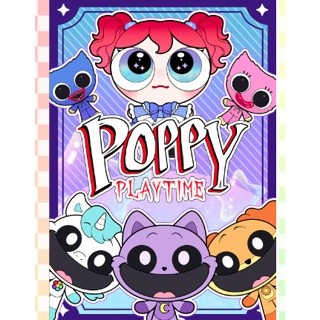 Búp bê giấy đồ chơi bóc dán thủ công Poppy play time dễ thương