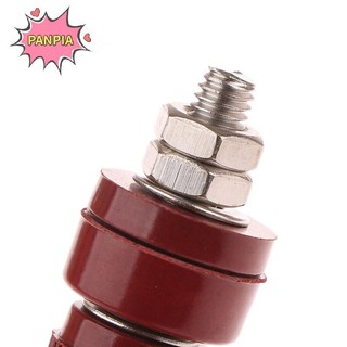 Pnpia M6 Thiết Bị Đầu Cuối Đồng thau Bài Cuối Khối Loại 333 Ren Vít Đỏ Và Đen Nhiệt Độ 6 Mm Đồng Vít Boutique