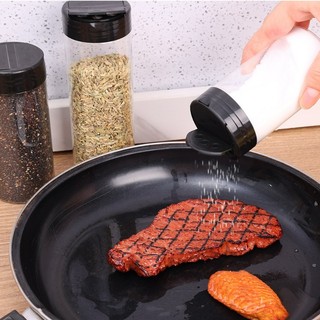 Hộp đựng gia vị bằng nhựa có nắp - Chai gia vị nhà bếp dung tích lớn - Hộp đựng gia vị thảo mộc BBQ