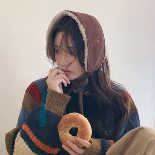 Bịt tai sang trọng FEASTLY, Ấm áp mùa đông Lambswool / Máy sưởi tai Chamois, Nút tai mềm mại bảo vệ lạnh