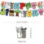 ST2 Sprunki chủ đề tiệc sinh nhật biểu ngữ bong bóng trang trí Caketopper Sắp xếp Tiếp liệu TS2