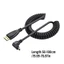 Cáp cuộn lò xo cổng HDTV BTM Dây Video nam sang nam cho rạp hát tại nhà