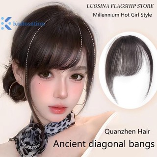 Kudosation Tổng Hợp Trơn Không Khí Nổ Tóc Giả Nổ Tự Nhiên Vô Hình Tóc Nối Dài Cho Bé Gái Tạo Kiểu Phụ Kiện