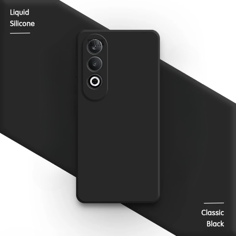 Ốp Điện Thoại Chính Hãng Cho OPPO K12 X K12X 5G Vỏ Bảo Vệ Camera Vuông Silicon Mềm Đơn Giản Cổ Điển Ốp Lưng Funda
