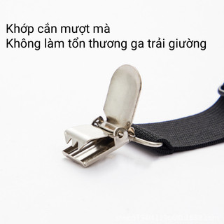 Dây kẹp cố định ga giường 3 mặt 6 cạnh,Chấu Inox Cố Định Ga Giường, Drap Giường, Chống Xê Dịch Chịu Lực Tốt