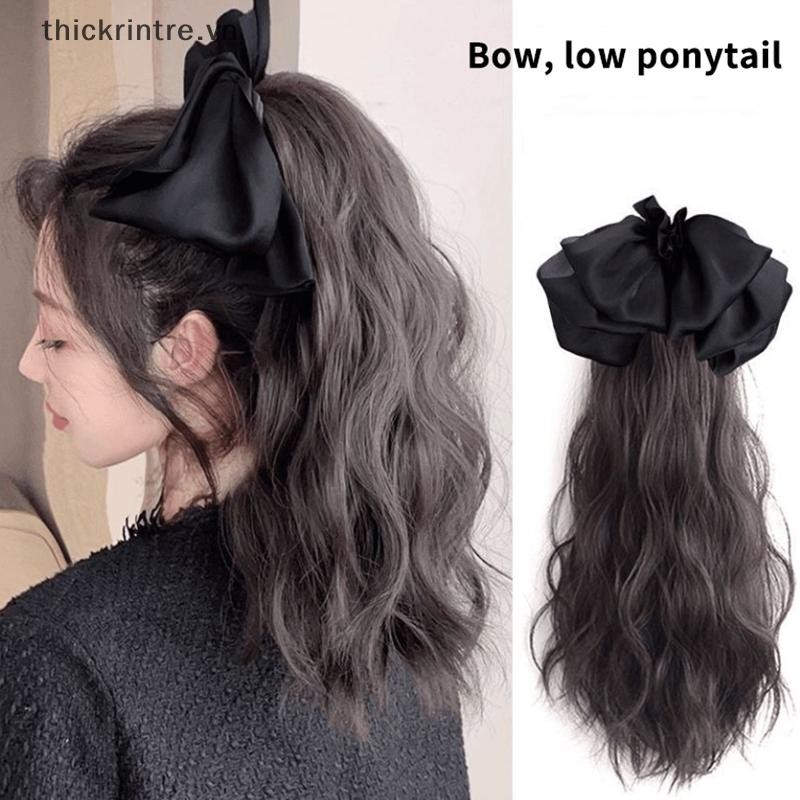 THI Tổng Hợp Dài Xoăn Tóc Nơ Tóc Tự Nhiên Tóc Lông Tơ Tóc Giả Phần Mở Rộng Tóc Giả Cho Nữ VN