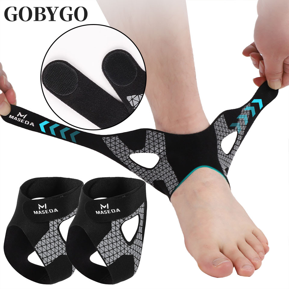 GOBYGO Sport Siêu Mỏng Mắt Cá Chân Nẹp Co Giãn Cao Nén Thoáng Khí Chống Vỡ Bảo Vệ Chân