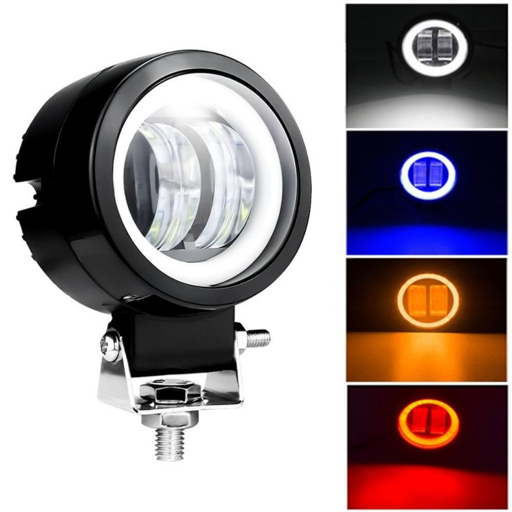 Đèn LED làm việc SAIA, Đèn pha chùm nhựa 12V 24V, Đèn pha LED 3 inch Thanh lái xe tại chỗ
