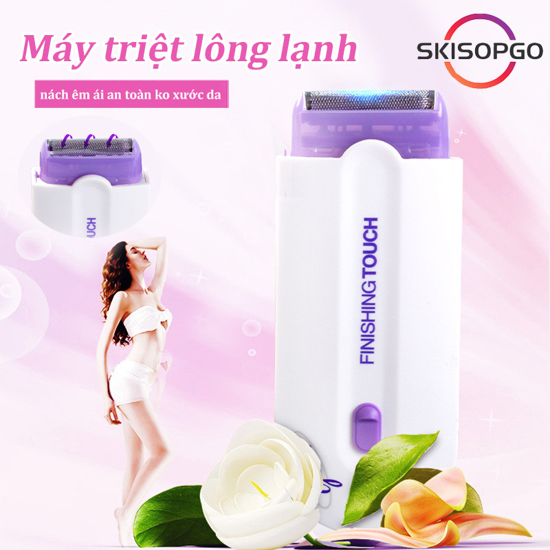 Máy triệt lông lạnh,Máy triệt lông cầm tay hàng chính hãng,tay chân, nách êm ái an toàn ko xước da