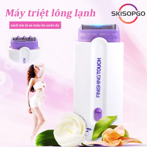Máy triệt lông lạnh,Máy triệt lông cầm tay hàng chính hãng,tay chân, nách êm ái an toàn ko xước da