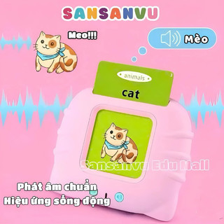Máy Đọc Thẻ Tiếng Anh – Flashcard Song Ngữ Anh-Việt Giáo Dục Sớm Cho Bé, Loại 1, 224 Từ Vựng