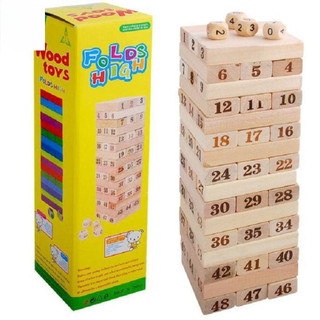 BỘ ĐỒ CHƠI CHƠI RÚT GỖ LOẠI TO 48 Thanh Bộ Rút Gỗ Giúp Bé Tăng Khả Năng Sáng Tạo GO48