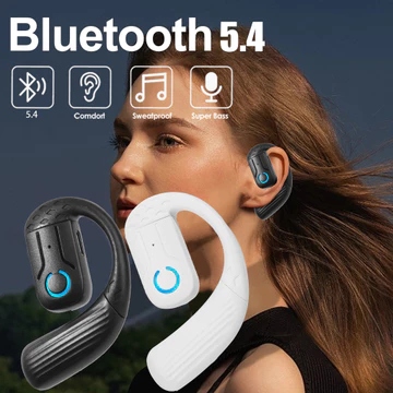 Tai nghe không dây có móc tai Tai nghe tương thích Bluetooth Tai nghe thể thao Tai nghe qua tai Tai nghe đơn Tai nghe