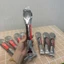 Dụng cụ gắp thức ăn, kẹp gắp inox tổ ong đầu tròn, gắp thực phẩm dễ dàng, dày chắc chắn