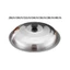 Vỏ nắp nồi tròn GILL, Bộ phận nồi 28 / 32 / 36 / 40cm Vỏ nồi bằng thép không gỉ, Bền đa năng có núm Chảo rán Hộ gia đình