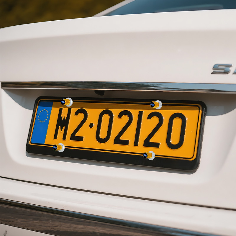 Biển số ô tô Bu lông cố định Vít kim loại xe máy cho Ford Focus Fiesta EcoSport FUSION Phụ kiện ô tô