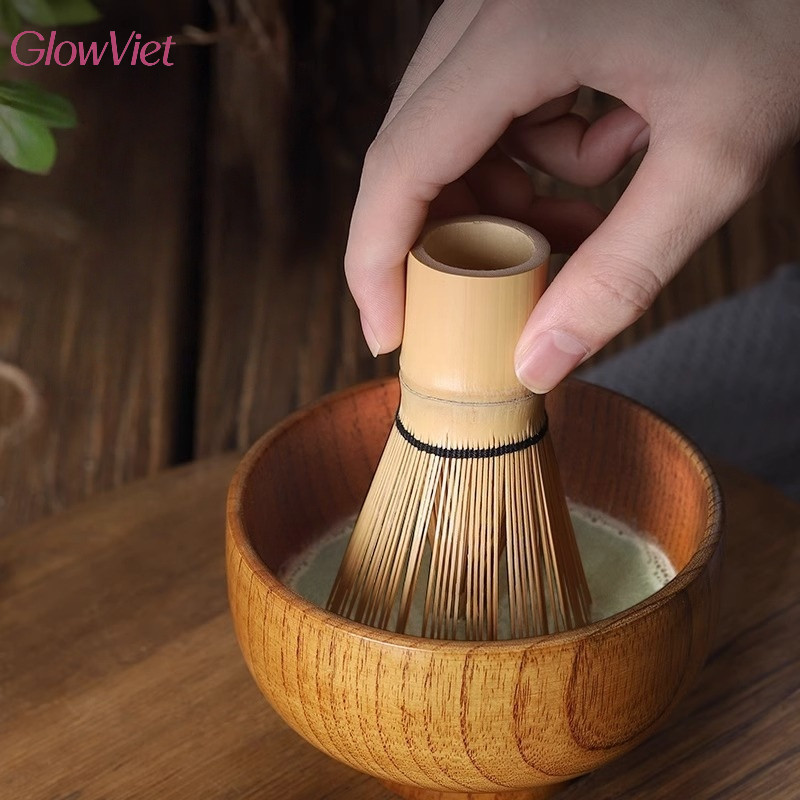 Chổi Chasen Tre Thủ Công,Tre Già Tự Nhiên, Thủ Công Mài Nhẵn,Dùng Cho Trà Đạo & Quà Tặng Cao Cấp