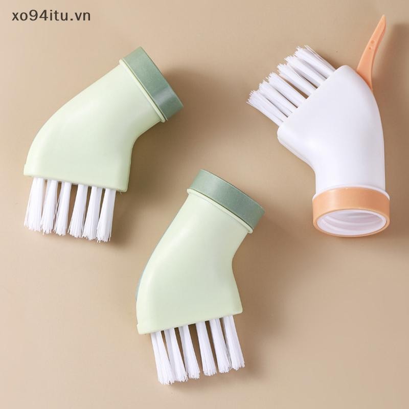 Xoitu Creative Gaps Brush Cleaning Brush al Window Seam Cleaner Bàn chải làm sạch ướt và khô cho góc phòng tắm VN