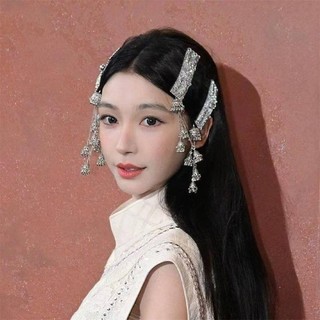Kẹp Tóc Tua Rua Vintage, Phong Cách Dân Tộc Quyến Rũ, Phụ Kiện Tóc Thời Trang