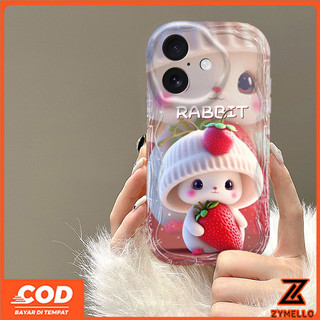 Ốp lưng OPPO Reno15F Reno 14F Reno 14 Pro Reno 13F 5G Reno12 F Reno 12 Reno11 F Reno 11 Reno 10 Reno 8T Reno 8Z Reno 7Z Reno8 Reno7 Phim hoạt hình thỏ dễ thương điện thoại di động TPU chống sốc