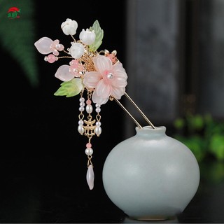 Hoa Trắng Hình Chữ U Kẹp Tóc Mũ Sang Trọng Tóc Trang Sức Dụng Cụ Tạo Kiểu Tóc