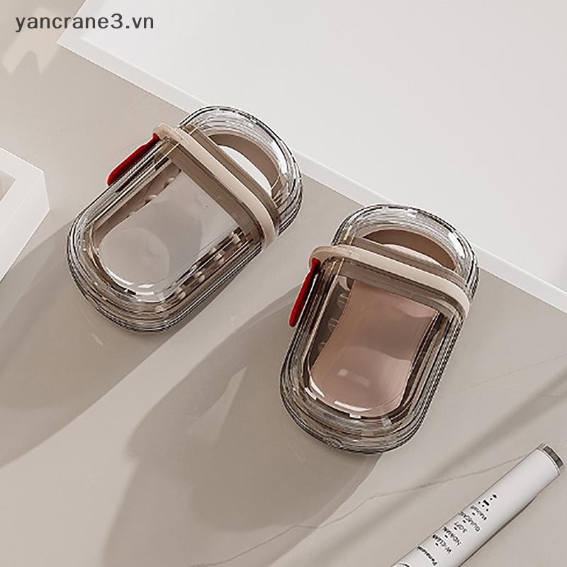 {Yan3} Hộp đựng xà phòng di động Hộp đựng kín du lịch chống nước tại nhà Hộp xà phòng phòng phòng tắm cắm trại Hộp đựng xà phòng di động {yancrane3.vn}