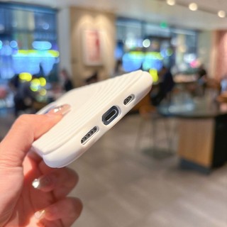 Ốp điện thoại Tpu từ tính hình khuyên sóng cho IPhone 16 15 15pro Max 13 Mini 14 14pro 14max 12 11 Pro Max IX XR SE2 Plus Bìa mềm p2