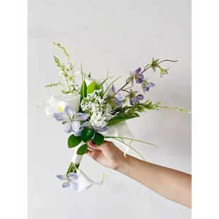BÓ hoa cưới cầm tay cô dâu nhỏ kiểu Hàn Quốc đạo cụ chụp ảnh cưới studio
