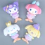PS1 Nàng Tiên Cá Dễ Thương Sanrio Kuromi My Melody Cinnamoroll Pompompurin Sang Trọng Mặt Dây Chuyền Quà Tặng Cho Bạn Gái SP1