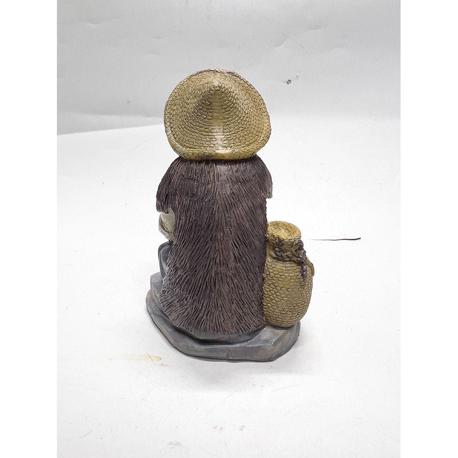 Ông Lão Câu Cá Trang Trí Tiểu Cảnh, Non Bộ, Bể Cá Cảnh (10x8x13cm)