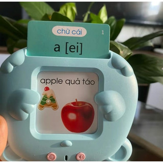 Máy Đọc Thẻ Song Ngữ 3 Chế Độ Đọc Anh Việt - Đồ Chơi Giáo Dục Sớm Cho Bé, Máy Đọc Thẻ Flashcard