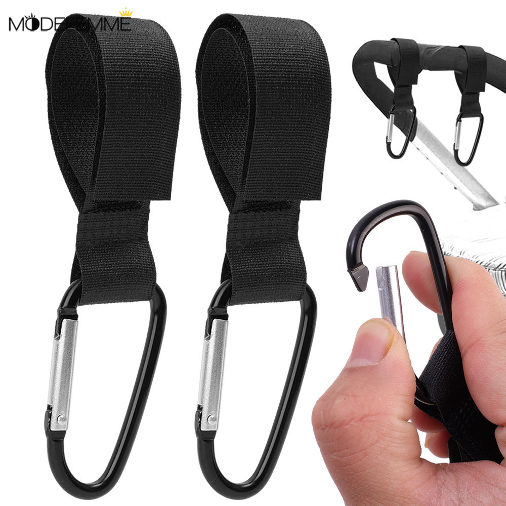 [Trang chủ] Kẹp Carabiner cường độ công nghiệp 5 Cái - Móc hợp kim nhôm công suất 5KG có lớp lót Nylon, đa dụng cho xe đẩy / Hành lý / Tổ chức chìa khóa