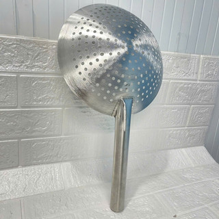 Vợt inox lỗ , chao inox size 24 cm , size 26 cm , size 28 cm , size 30 cm loại 1 dày đẹp