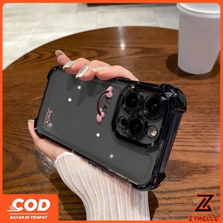 Ốp Lưng Cho OPPO Reno 14F Reno 14 Pro Reno 13F Reno 13 Reno 13 Pro 5G A3 A3X A5 PRO A3 Pro Cao Cấp Sang Trọng Bốn Góc Chống Rơi Tình Yêu Dễ Thương Nụ Cười Ốp Điện Thoại Di Động TPU Chống Sốc