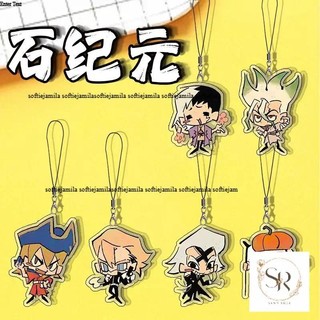 Anime ngoại vi cửa hàng Dr. đá ginro ukyo hyoga tsukasa kinro suika Acrylic Keychain Mặt dây chuyền ornamen