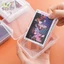 Hộp lưu trữ bằng nhựa trong suốt mới Photocards Hộp lưu trữ thẻ nhỏ Hộp sắp xếp để bàn Hộp phân loại Văn phòng phẩm VN