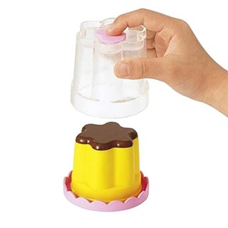 Đồ chơi cho ăn bánh pudding HARRIETTLO, Đồ chơi bánh pudding dâu giáo dục sớm, Đồ chơi nhập vai mới lạ Giả vờ chơi đồ chơi nhà chơi Nhật Bản cho bạn bè