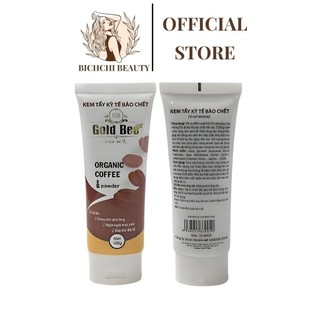 Kem tẩy tế bào chết Gold Bee Organic Coffee & Powder 100g #