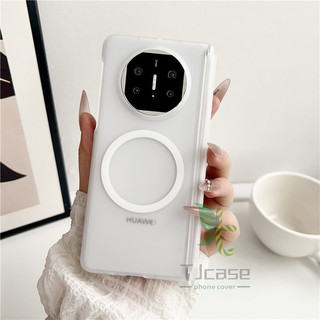 Vỏ bản lề từ tính mỏng Vivo X Fold 3 X Fold 3 Pro Vỏ trong suốt / mờ / trong suốt