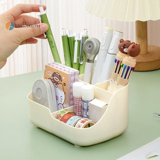 BRYANKEITH 5 Lưới Dung Tích Lớn Đa Năng Cọ Trang Điểm Giá Đỡ Nhựa Chất Lượng Cao Để Bàn Sắp Xếp Lưu Trữ Xô COD