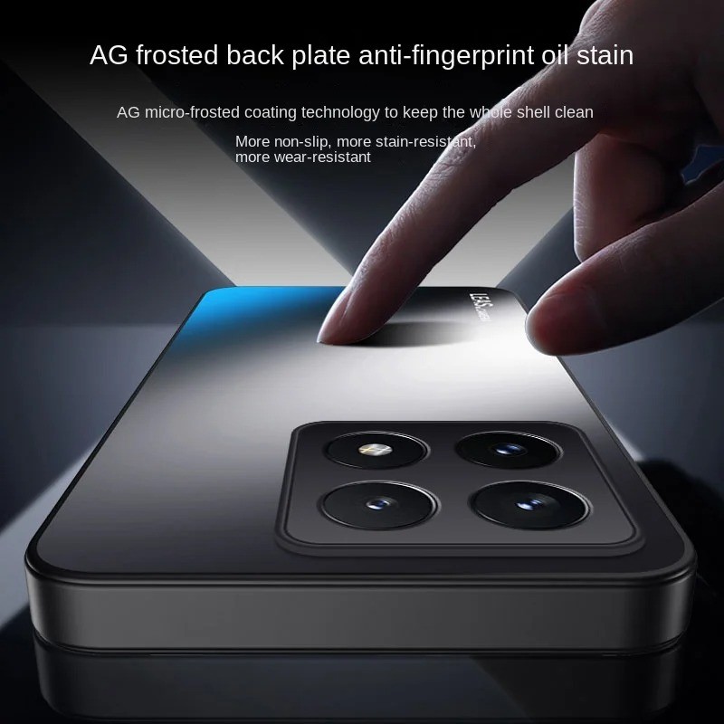 Dành Cho Xiaomi 14T / 14T Pro Vỏ Giáp Chống Sốc Mờ Cứng Ốp Lưng Bảo Vệ Camera