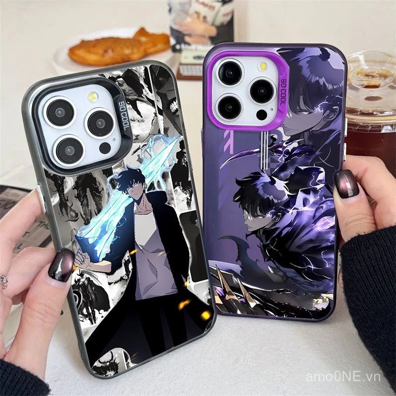 Ốp lưng Anime Solo san lấp mặt bằng cho realme C75 C53 C55 C35 C15 C12 c21y C63 5 5I 6i 11 12 Pro Plus vỏ cứng gây sốc