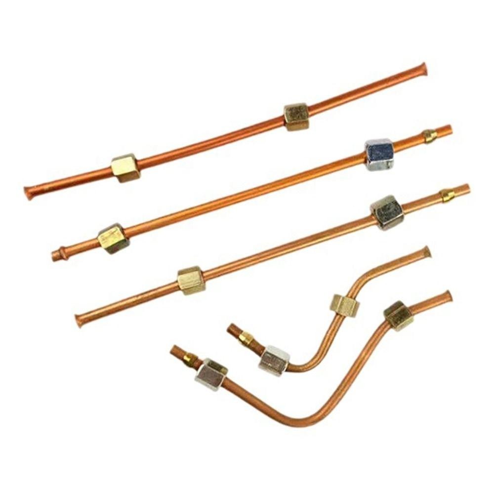 HWAIDY 1 Ống Van Giảm Áp, Ống Xả Máy Nén Khí Có Thể Uốn Cong 200 / 400 / 600 / 800mm, Ống Dẫn Khí Mạ Đồng Nhôm Công Cụ Điện Phần Cứng