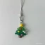 Móc khóa cúc cu đính cườm cây thông Noel