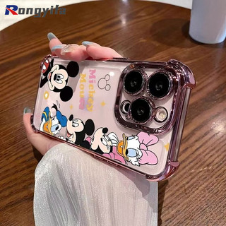 Ốp Điện Thoại Họa Tiết Hoạt Hình Mickey Cho Realme 15 GT8 GT7 C85 GT 8 7 Pro 15T 15X 12 Lite C67 Neo 7 V60 Vỏ Mềm Vịt Donald Ngộ nghĩnh Vỏ Trong Suốt Chống Rơi