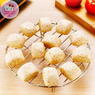 Moonlights Thép Không Gỉ Nồi Hấp Giá Nấu Nướng Nồi Đứng Airfryer Nướng Phụ Kiện Thực Phẩm Nhà Bếp Hấp Giá EN