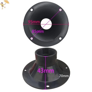 [Gou] Kích Thước Nhỏ Sừng Tweeter Nhựa Ren Miệng Loa Phụ Kiện Sửa Chữa 4inch 95mm Vỏ Nhựa VN