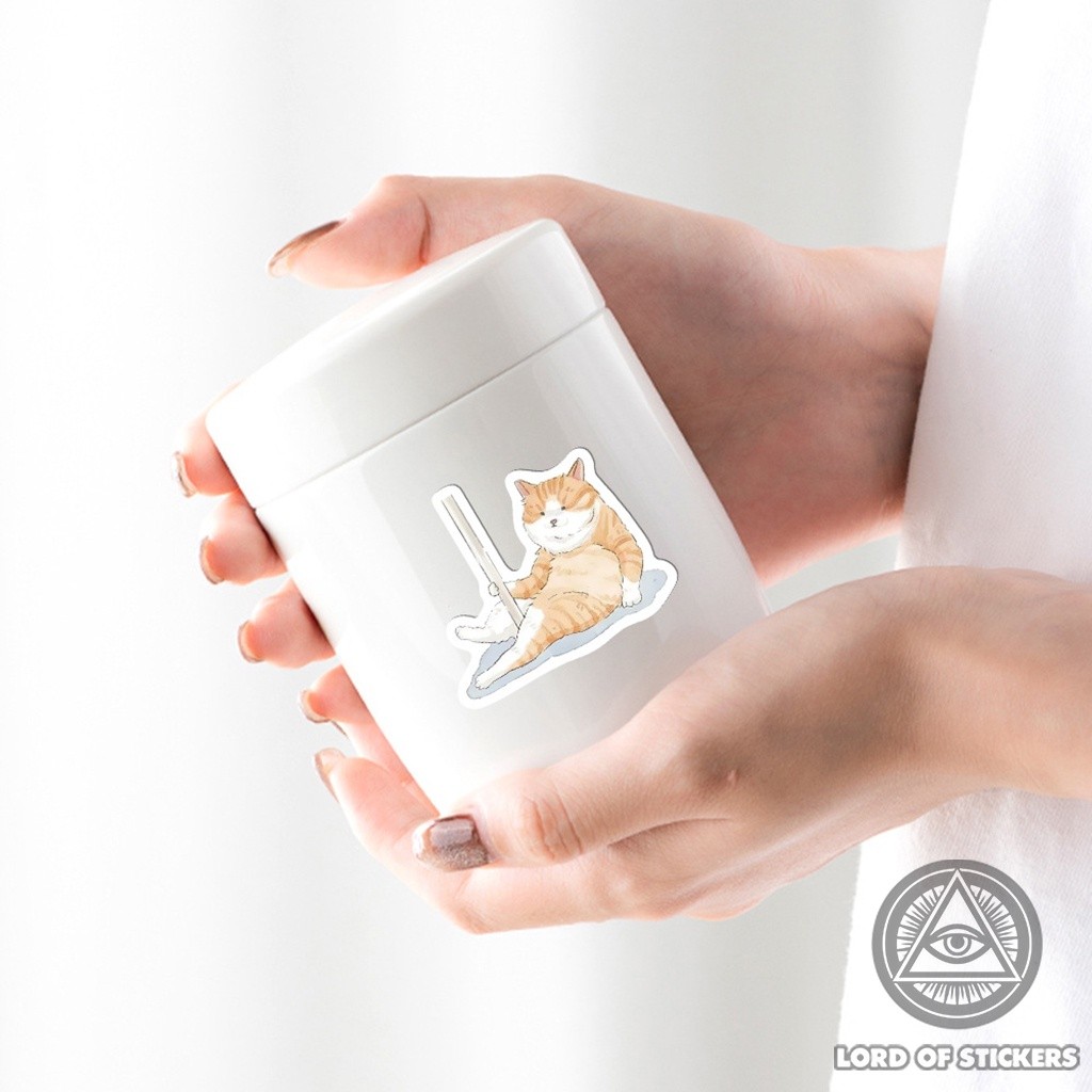 50 Hình Dán Mèo Cute Sticker Meme Hài Hước Dễ Thương