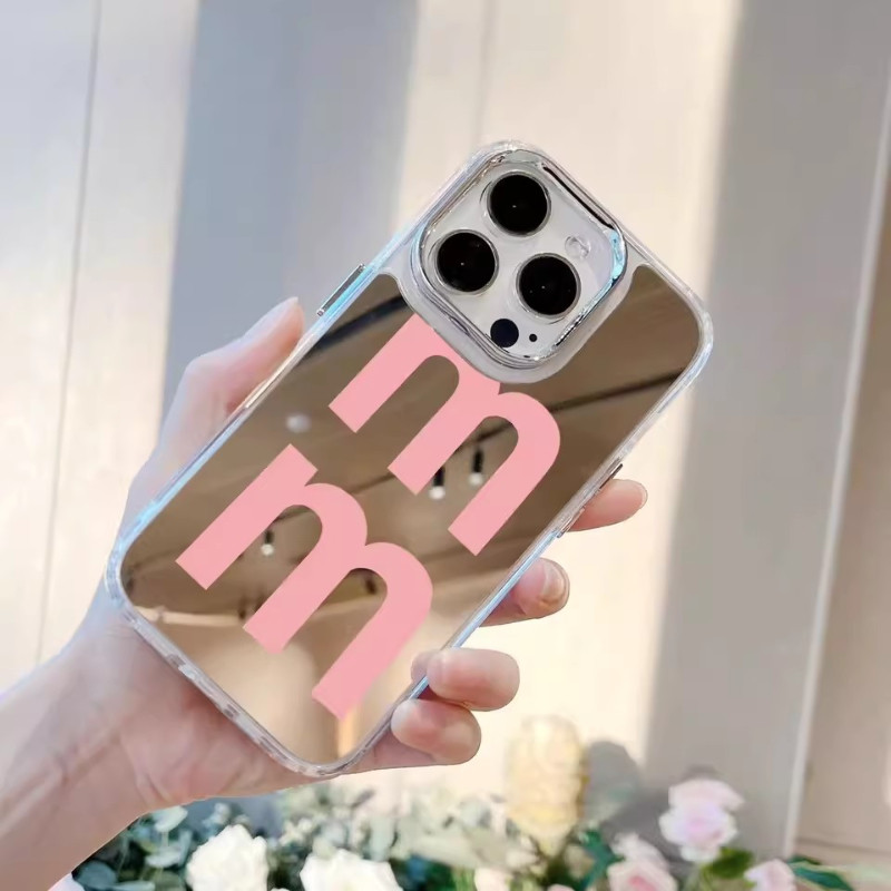 Ốp Gương Ins Style M Cho OPPO Reno 15F 15 Pro Max Mini 15C 14F Find X9 X9S X8 Ultra X8S K15 K14 K14X K13S K13 Turbo Pro Plus Ốp điện thoại Mềm